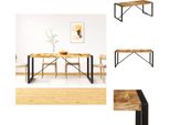 Vidaxl Tavolo Da Pranzo Rough In Legno Di Mango Massiccio 180 Cm - Tavoli Da Pranzo