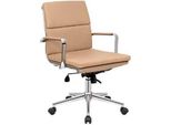 Lusso Sedia Girevole Beige Gaming Moderna Sedia Singola Sedia Da Ufficio Sedia Da Ufficio