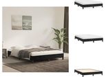 Vidaxl Struttura Letto Nera 140X200 Cm In Velluto - Letti E Strutture Letto