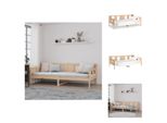 Vidaxl Letto Da Giorno In Pino Massiccio 90X200 Cm - Letti E Strutture Letto