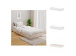 Vidaxl Letto In Legno Massiccio Bianco 90X200 Cm - Letti & Reti