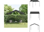 Vidaxl Padiglione Da Giardino Antracite 3X3 M In Acciaio E Tessuto - Padiglioni E Tendoni Per Feste