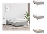 Vidaxl Struttura Letto Grigio Chiaro 80X200 Cm In Tessuto - Letti E Strutture Letto