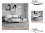 Vidaxl Struttura Letto Grigio Sonoma 120X200 Cm In Legno - Letti E Strutture Letto