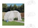 Vidaxl Serra Con Telaio In Acciaio Bianco 6 M² 3X2X2 M - Serre