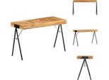 Vidaxl Scrivania In Legno Massiccio Di Mango 118 X 50 X 75 Cm - Scrivanie