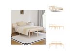 Vidaxl Letto Senior 140X190 Cm In Pino Massiccio - Letti E Strutture Letto