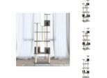 Vidaxl Albero Tiragraffi Con Graffiatoi In Sisal Grigio Chiaro 188 Cm - Alberi Tiragraffi