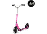 Micro Monopattino Per Bambini Cruiser Led Rosa - Pieghevole Con Ruote A Led