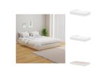 Vidaxl Letto In Legno Massiccio Bianco 120X200 Cm - Letti & Reti