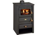 Stufa A Legna Stufe A Legna Prity K22 Cp Bimschv2 10Kw. Con Piano In Ghisa