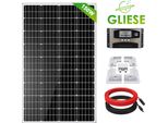Kit Solare 150W Pannello Solare 12V Monocristallino Sistema Solare Fotovoltaico Modulo Solare Camper Rv Campeggio