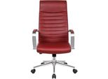 Sedia In Pelle Finta Design Poltrona Imbottita Sedie Rosse Sedia Da Pranzo Sedia Da Ufficio Jvmoebel
