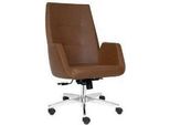 Elegante Sedia Da Ufficio Gaming Moderna Sedia Singola Marrone Sedia Da Ufficio Girevole Jvmoebel