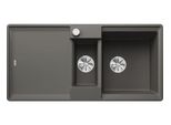 Blanco Adira 6 S-F Lavello Da Incasso Silgranit Grigio Vulcanico Da 60 Cm Con Comando A Distanza Dello Scarico, Con Accessori