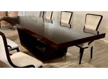 Tavolo Da Pranzo Casa Padrino Marrone/Oro 300-400 X 110 X H. 78 Cm - Tavolo Da Pranzo Allungabile In Legno Massello - Mobili Da Sala Da Pranzo Italiani - Qualità Lusso - Italy
