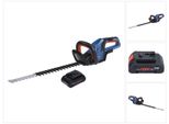 Bosch Ghe 18V-60 Tagliasiepi Professionale A Batteria 18 V 60 Cm Brushless + 1X Batteria Procore 4,0 Ah - Senza Caricabatterie