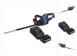 Bosch Ghe 18V-60 Tagliasiepi Professionale A Batteria 18 V 60 Cm Senza Spazzole + 1X Batteria Ricaricabile 5,0 Ah + Caricabatterie