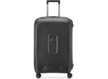 Delsey Paris Carrello Moncey 4 Double Rolls Trolley Mr 69 Black Nero