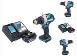 Trapano A Percussione A Batteria Makita Dhp 489 RF1 18 V 73 Nm Brushless + 1X Batteria Ricaricabile 3,0 Ah + Caricabatterie