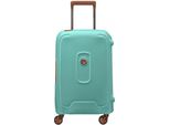 Delsey Paris Carrello Moncey 4 Double Rolls Cabin Trolley 55 Almond Menta