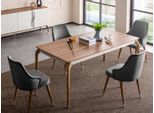 Tavolo Da Pranzo Di Lusso Tavolo Da Sala Da Pranzo Tavolo Da Sala Da Pranzo Moderno In Legno Marrone Jvmoebel