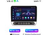 10.1" Android 15 Car Radio Carplay Per Fiat Ducato 2007-2024/Citroen Jumper Peugeot Boxer 2011-2024 Gps Navi Wifi Bt Dab+ Swc Usb 1+32G"