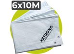 Telone Xstrong Pro 200 6X10 Bianco Impermeabile Super Resistente Con Occhielli