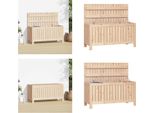 Vidaxl Cassapanca Da Giardino 108X42,5X54 Cm In Legno Di Pino Massiccio - Cassapanca Da Giardino - Cassapanca Da Giardino - Cassetta Da Giardino - Cassetta Da Giardino
