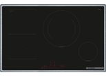 Bosch Serie 6 PVS845HB1E Piano Cottura Da Incasso 80 Cm A Induzione 4 Fornelli Nero