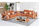 Set Di Divani Angolari In Pelle Divano Angolare Divano A L Divano Beige Design Jvmoebel
