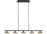 Rabalux 72240 Famiglia Di Luci Moderne In Metallo Nero Opaco