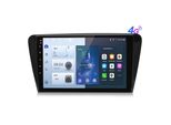 10'' Navigazione 8Kern Autoradio Gps Android13 Dab+ Bt 6+128G Carplay Android Auto FüR Skoda Octavia 2013-2018 Specchio Wifi Swc 4GSIM