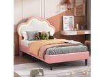 Letto Singolo Proximax (90X200Cm) Con Testata A Led, Regolabile E Con Rete A Doghe, Per Ragazzi/Bambini, Pelle Finta