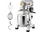 VEVOR Küchenmaschine Scheffler 450 W Knetmaschine 11 L Küchenmaschine, Teigmaschine mit 3 Geschwindigkeiten, inklusive, Knethaken, Flachrührer, Drahtseil, Standmixer Küchenmaschine Teigmaschine