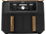 NINJA Heißluftfritteuse Foodi MAX DualZone Heißluftfritteuse Fritteuse Airfryer 9,5 L Fassung, 2470,00 W, Friteuse Heißluftfritteuse Fettfrei