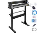 Vevor 28 Pollici Vinile Taglierina Vinyl Cutter Plotter Macchina 720 Millimetri Scuro Vinile Taglio Plotter 630 Mm Di Larghezza Di Taglio Plotter Dispositivo Cutter Plotter Con Stand