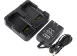 DF-TRM300BA Caricabatterie Compatibile Con [Trimble] ECL-FYN2HED-00, ECL-FYN2JAF-00, ECL-FYP2HED-00, EEL-FYN2HED-00, EEL-FYN2JAF-00, EGL-FYN2GEB-00,