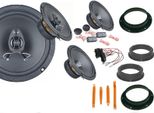 Ground ZeroLautsprecher Set für VW Passat B7 B8 Bj 10-20 Tür vorne hinten Bügel