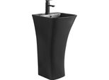 Mexen Nel Lavabo Autoportante 45 X 44 Cm, Nero Opaco - 26134570