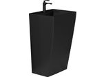 Mexen Oda Lavabo A Colonna 47 X 42 Cm, Nero Opaco - 26124770