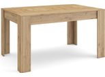 Tavolo Da Pranzo, 140X90X76Cm, Per 6 Persone, Tavolo Cucina, Rovere