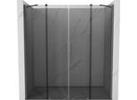 Mexen Velar Duo Porta Doccia Scorrevole 170 Cm, Grafite, Gun Metal - 871-170-000-42-95
