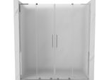 Mexen Velar L Duo Porta Doccia Scorrevole 170 Cm, Brina, Cromo - 871-170-003-32-01