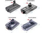 Techtek Batteria Compatibile Con [Dyson] Detect Slim, SV26, SV30, SV34, SV35, SV46, V12 Detect Slim, V12 Detect Slim Fluffy, V12 Slim, V12 SV20 Sosti