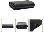 The Living Store Abdeckplane Anthrazit 6X8 M 650 G/M²