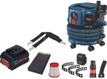 Bosch Gas 18V-12 Mc Aspiratore Professionale A Batteria Biturbo Brushless + 1X Batteria Procore 5,5 Ah + Accessori - Senza Caricabatterie