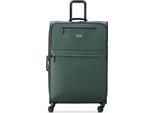 Delsey Paris Carrello Maubert 2.0 4 Double Rolls Expandable Trolley Wp 79 Army Verde Scuro