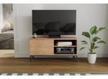 Tavolino Per Tv Nixi - Rovere Rockford Hickory