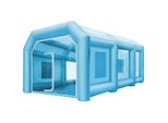 Vevor Cabina Di Verniciatura Gonfiabile 10 X 5 X 3,5 M, Cabina Gonfiabile Con 2 Soffiatori, Cabina Di Verniciatura Gonfiabile Con Sistema Di Filtraggio, Cabina Di Verniciatura Per Auto Portatile Per Postazione Di Parcheggio A Tenda
